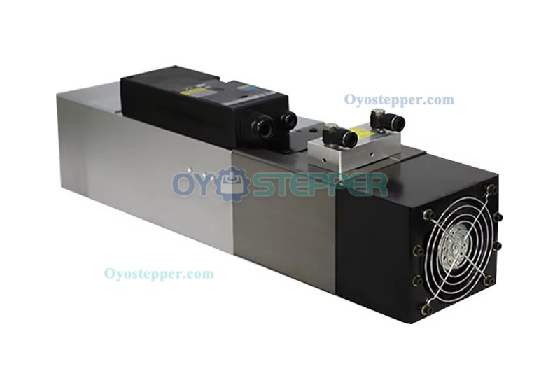 4.5KW 24000RPM 220V/380V ATC Spindle Motor Air Cooling ISO30 for CNC Router Machine